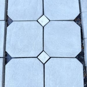 Octanic Diamonds walkway Slabs (400mm x 400mm x 50mm) - Light Grey (6 Pcs/M2)