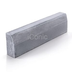 Half Battered Concrete Kerbstones 3FT(H 210 x D 130 x L 915mm)