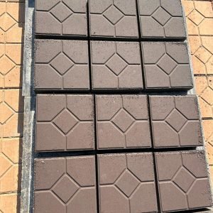 Octanic Diamond Paving slab 250 x 250 x 60mm - Brown in Kampala Uganda