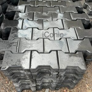 Double T Smart Paver (220mmx120mmx60mm)-Black
