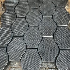 Pot Wave Smart Paver (285 x 225 x 60mm)-Black (20 Pcs/M2)