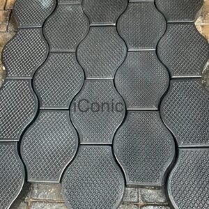 Pot Wave Smart Paver (285mmx225mmx60mm)-Black