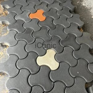 The Pelican Star Smart Paver (220mmx220mmx60mm)-Black