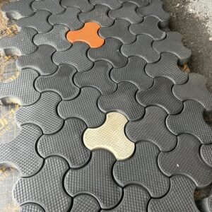 The Pelican Star Smart Paver (220x220x 60mm)-Black (25 PcsM2)