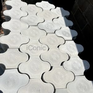 Twin Belly Smart Paver (300mmx200mmx50mm)-Light Grey