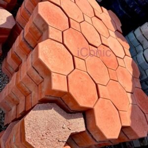 The MayBach Smart Paver (240mmx180mmx60mm)-Coral Red