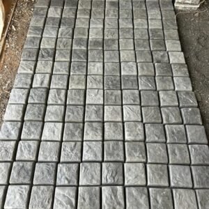 Old Rock Concrete Cobblestones(120mm x 120mm x 40mm) in Rock Rugged finish -Grey 69SQM