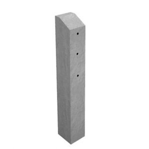 Concrete Fencing Poles 0.6M (600mm x 100mm x 100mm) 2FT