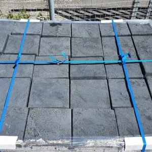 Paving Slabs (160mm x 160mm x 50mm) -Black (39 Pcs/M2)