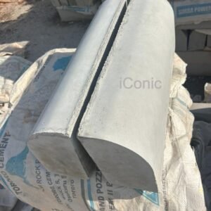 Curved Divider Kerbstone 2FT (H 215 x D 130 x L 610mm) SKU090B