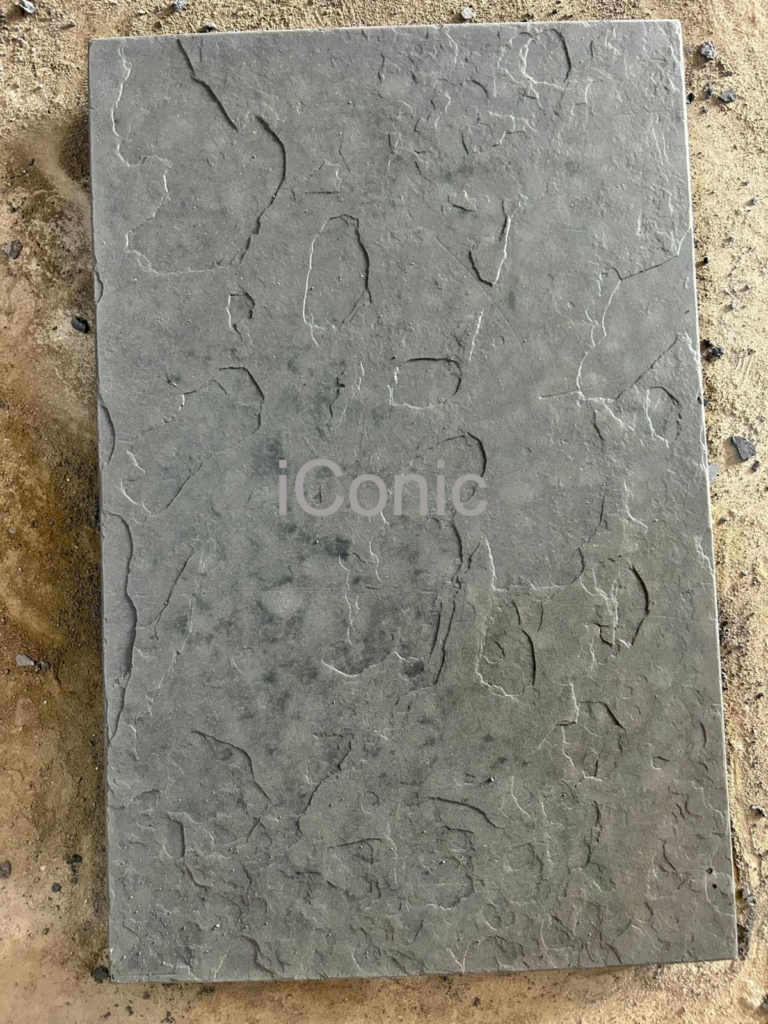 Slate Rectangular Paving Slabs (680mmx455mmx50mm) -Black 2.73Pcs/SQM ...