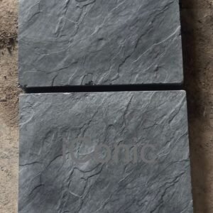 Slate Square Paving Slabs (500mm x 500mm x 50mm) - Black