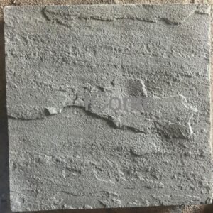 Square Paving Slabs Rock Finish (500mm x 500mm x 50mm) - Black 4PCs/SQM SKU2022