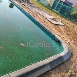 Trends Bullnose Pool Copings 3FT (910mmx300mmx50\80mm) Irregular surface- Black 1.099/M SKU018