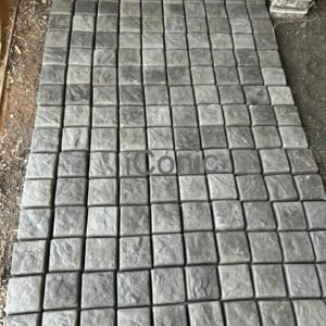 Old Rock Cobblestones (120mmx120mmx40mm) in Rock finish -Grey