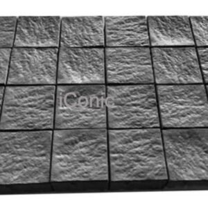 New Rock Cobblestones (100mmx100mmx50mm) in Rock finish -Black 100SQM SKU0100
