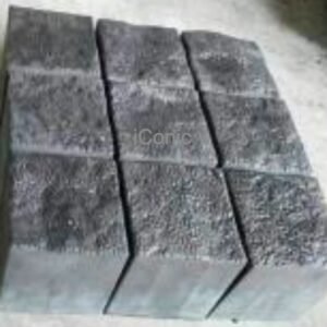 New Rock Cobblestones (100mmx100mmx50mm) in Rock finish -Black 100SQM SKU0100