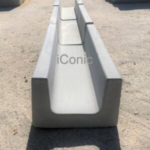 Precast Concrete U Drainage Channel (500x320x375mm)